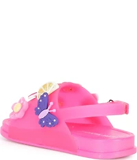 Steve Madden Girls' T-Ivey Floral Ornament Embellished Sandals (Toddler)
