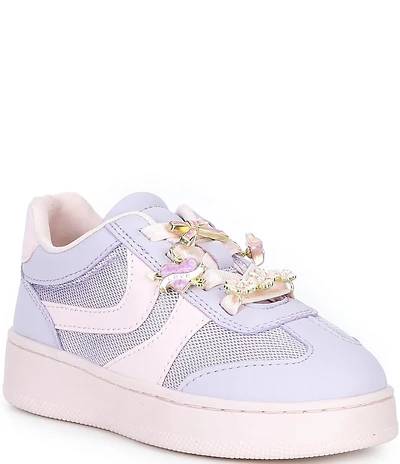 Steve Madden Girls' T-Jersey Charm Ornament Sneakers (Infant)