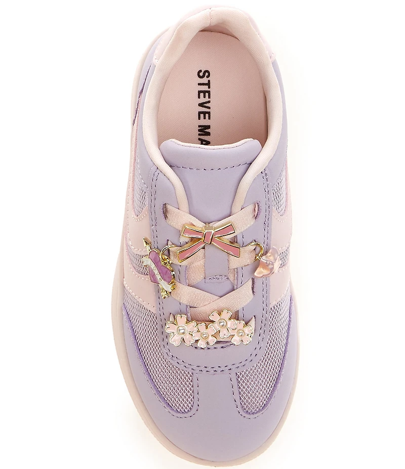 Steve Madden Girls' T-Jersey Charm Ornament Sneakers (Infant)