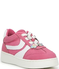 Steve Madden Girls' T-Jersey Charm Ornament Sneakers (Toddler)