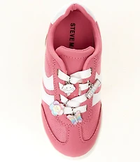 Steve Madden Girls' T-Jersey Charm Ornament Sneakers (Toddler)