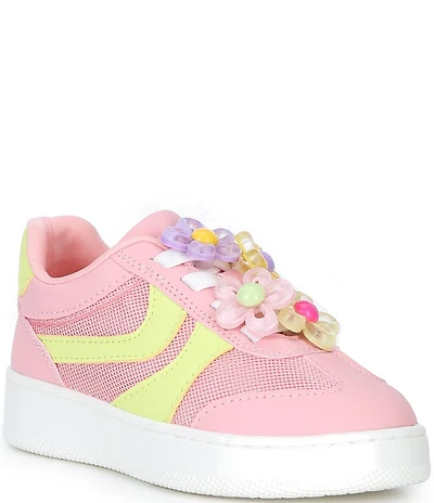 Steve Madden Girls' T-Jersey Charm Ornament Sneakers (Toddler)