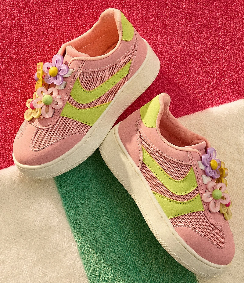 Steve Madden Girls' T-Jersey Charm Ornament Sneakers (Toddler)