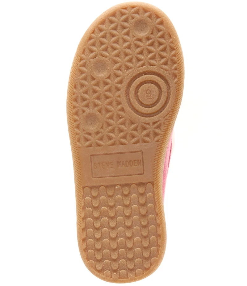 Steve Madden Girls' Krisp Kiltie Bow Detail Moccasins (Toddler)