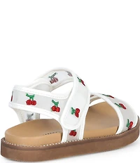 Steve Madden Girls' T-Lyla Cherry Ankle Wrap Sandals (Toddler)