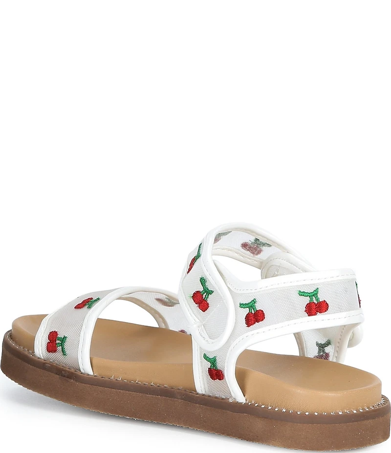 Steve Madden Girls' T-Lyla Cherry Ankle Wrap Sandals (Toddler)