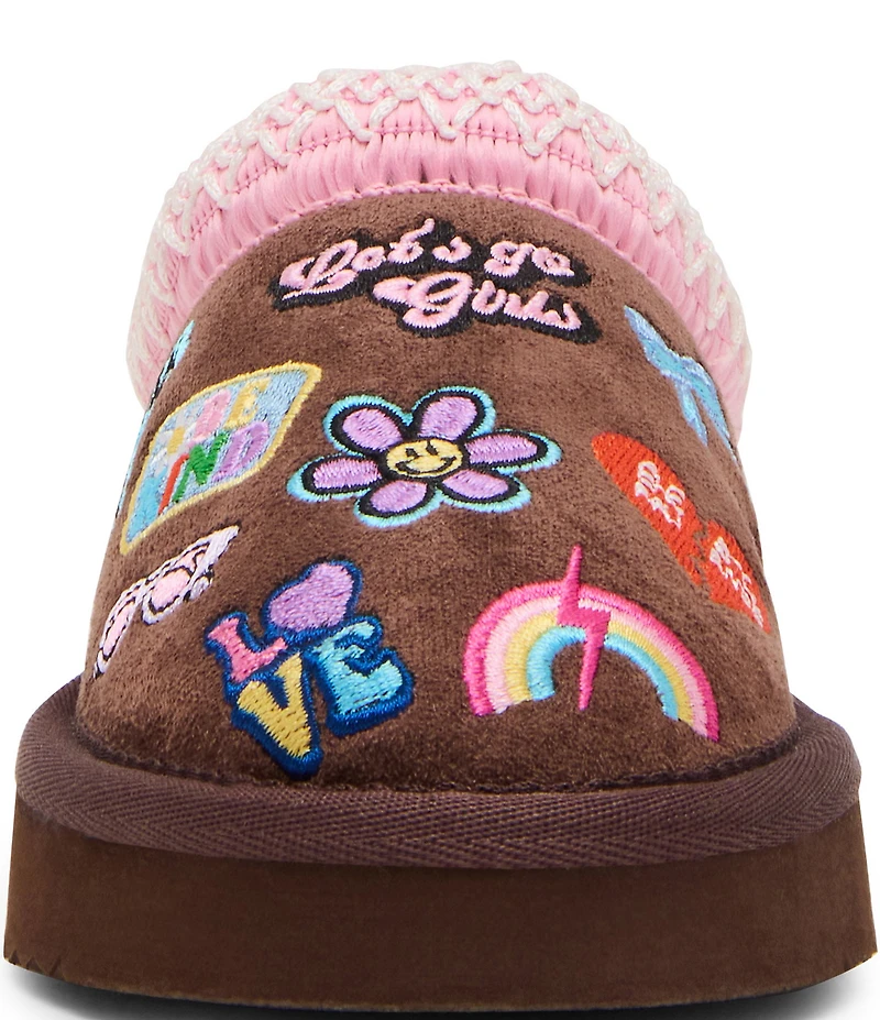 Steve Madden Girls' T-Mads Backstrap Slippers (Toddler)