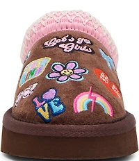 Steve Madden Girls' T-Mads Backstrap Slippers (Toddler)