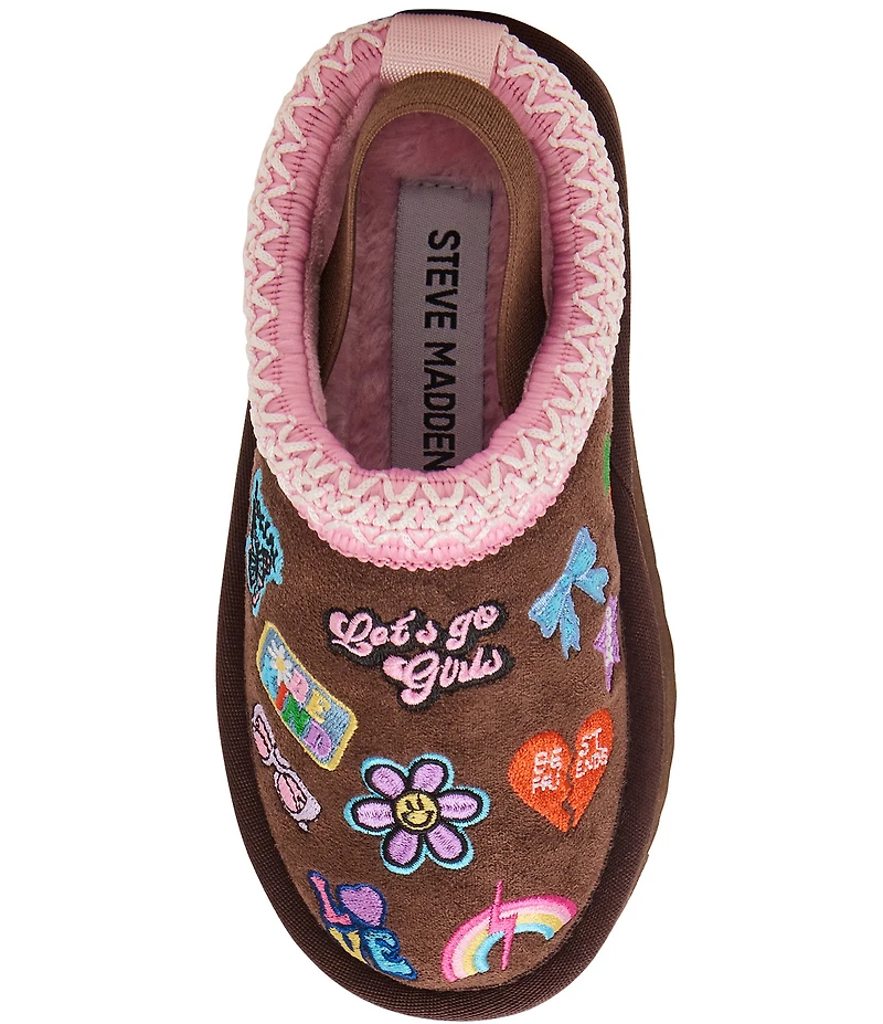 Steve Madden Girls' T-Mads Backstrap Slippers (Toddler)
