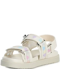 Steve Madden Girls' T-Mona Mesh Heart Sandals (Infant)