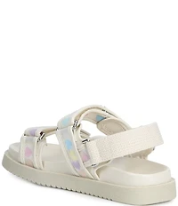 Steve Madden Girls' T-Mona Mesh Heart Sandals (Toddler)
