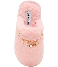 Steve Madden Girls' T-Pillow Charm Slippers (Toddler)