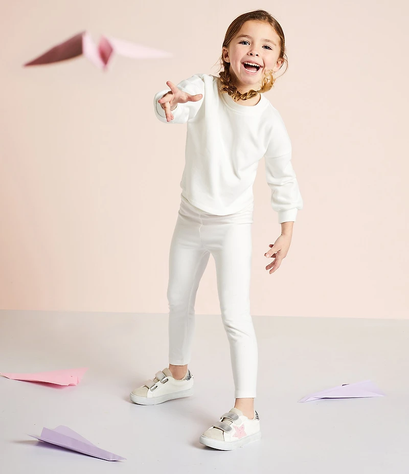 Steve Madden Girls' T-Rezume Mixed Media Sneakers (Toddler)