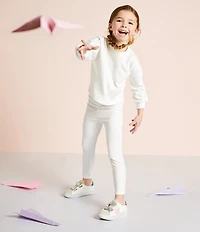 Steve Madden Girls' T-Rezume Mixed Media Sneakers (Toddler)