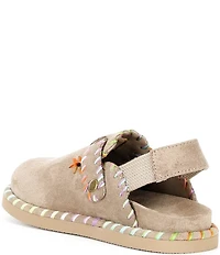 Steve Madden Girl's T-Shilo Star Buckle Hardware Backstrap Clogs (Infant)