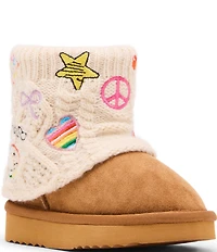 Steve Madden Girls' T-Swayy Sweater Cuff Boots (Infant)