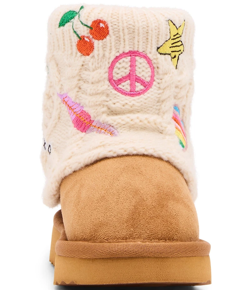 Steve Madden Girls' T-Swayy Sweater Cuff Boots (Toddler)