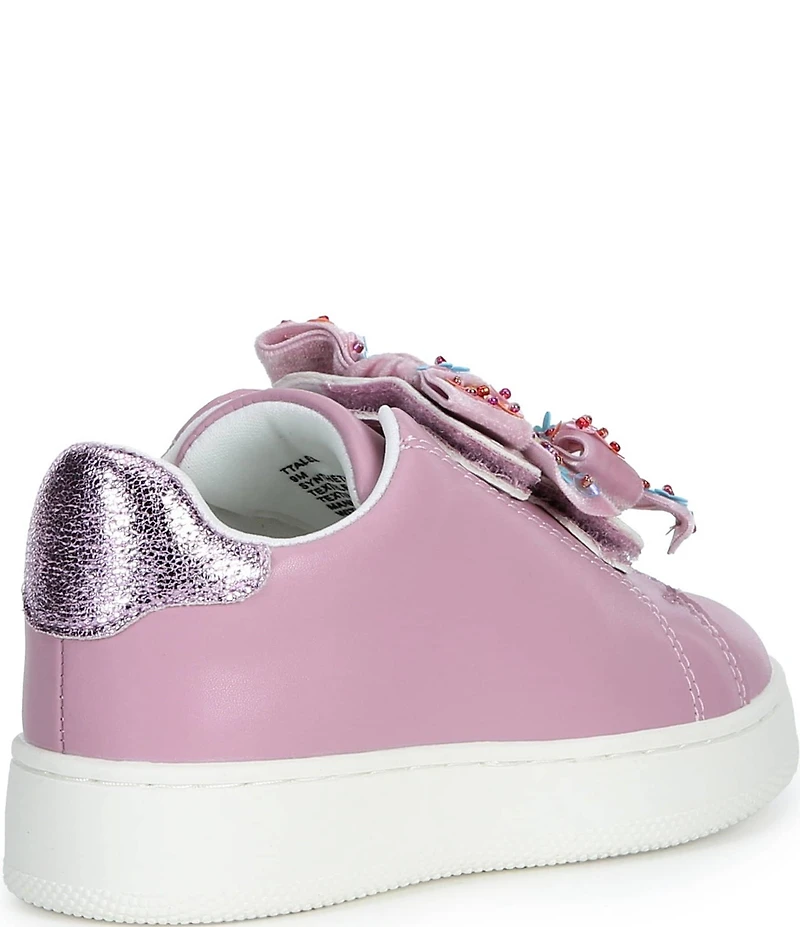 Steve Madden Girls' T-Tales Embellished Bow Sneakers (Infant)