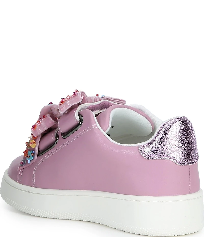 Steve Madden Girls' T-Tales Embellished Bow Sneakers (Infant)