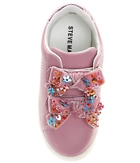 Steve Madden Girls' T-Tales Embellished Bow Sneakers (Infant)