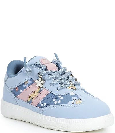 Steve Madden Girls' T-Verdict Floral Charm Ornamented Sneakers (Infant)