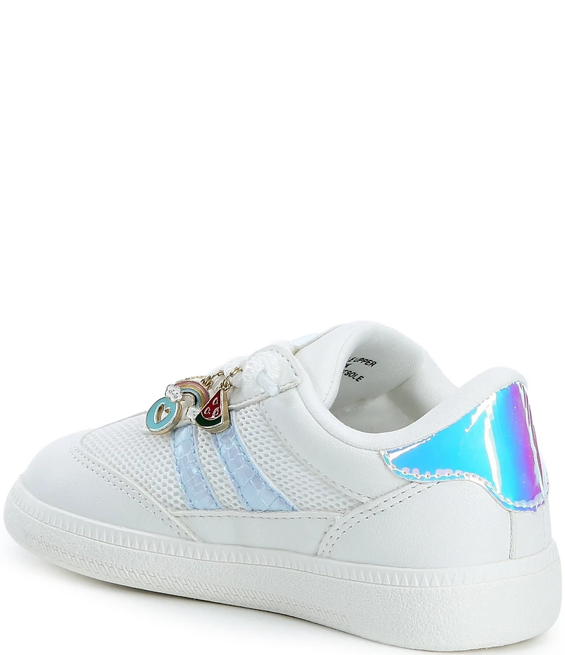 Steve Madden Girls' T-Verdict Iridescent Charm Ornamented Sneakers (Infant)