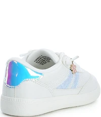 Steve Madden Girls' T-Verdict Iridescent Charm Ornamented Sneakers (Toddler)