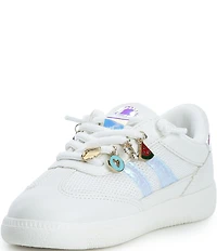 Steve Madden Girls' T-Verdict Iridescent Charm Ornamented Sneakers (Toddler)