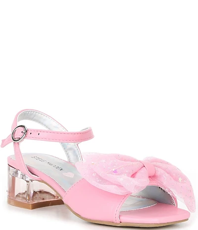 Steve Madden Girls' Tiara Bow Dress Sandals (Youth)