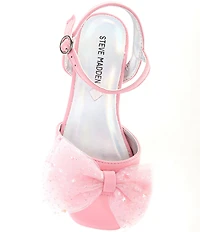 Steve Madden Girls' Tiara Bow Dress Sandals (Youth)