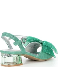 Steve Madden Girls' Tiara Mesh Bow Dress Sandals (Youth)