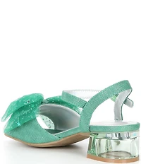 Steve Madden Girls' Tiara Mesh Bow Dress Sandals (Youth)