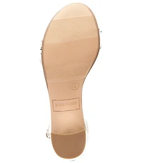 Steve Madden Girls' Tween J-Carrson Mesh Floral Embellished Dress Sandals (Youth)