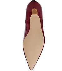 Steve Madden Grant Patent Leather Kitten Heel Ankle Booties