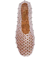 Steve Madden Grove Rhinestone Jelly Slip On Flats