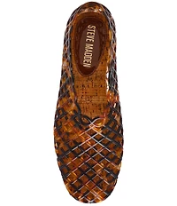 Steve Madden Grove Tortoise Print Jelly Slip On Flats