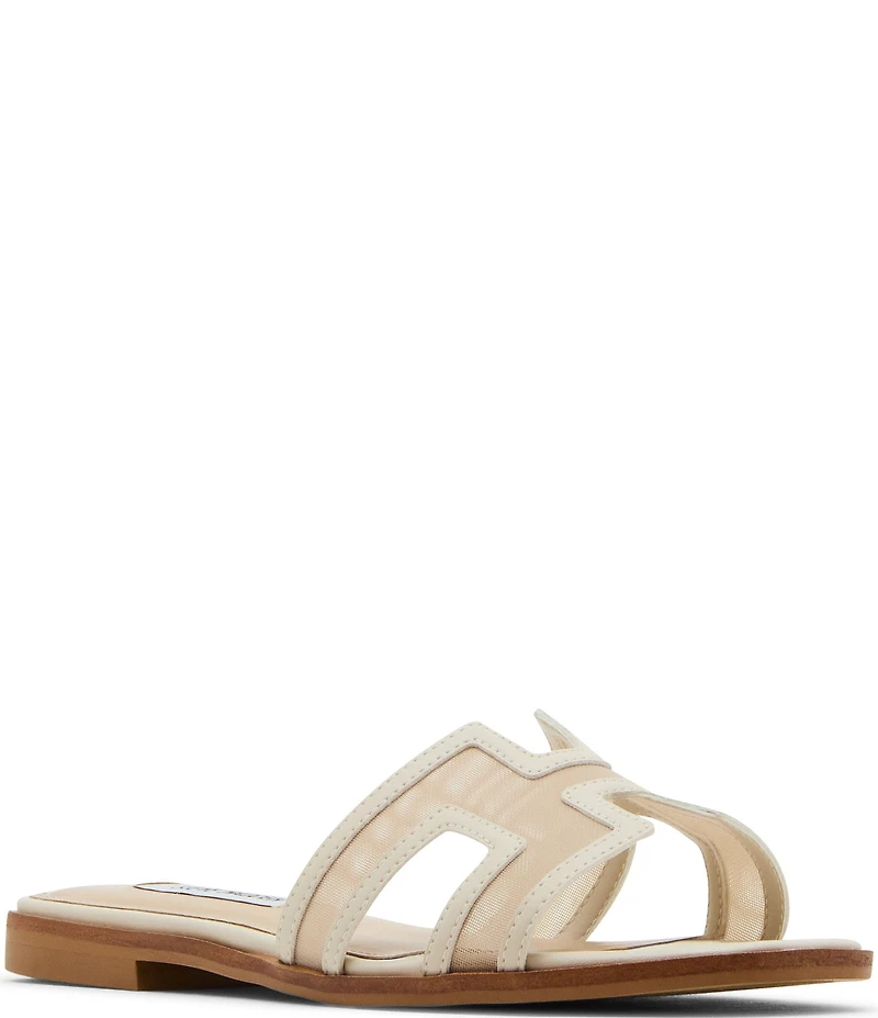 Steve Madden Hadyn Mesh Flat Slide Sandals