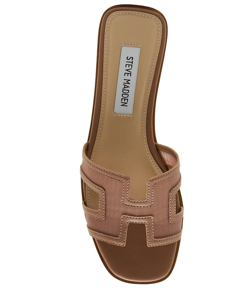 Steve Madden Hadyn Mesh Flat Slide Sandals