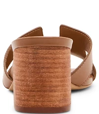 Steve Madden Hana Leather Slide Sandals