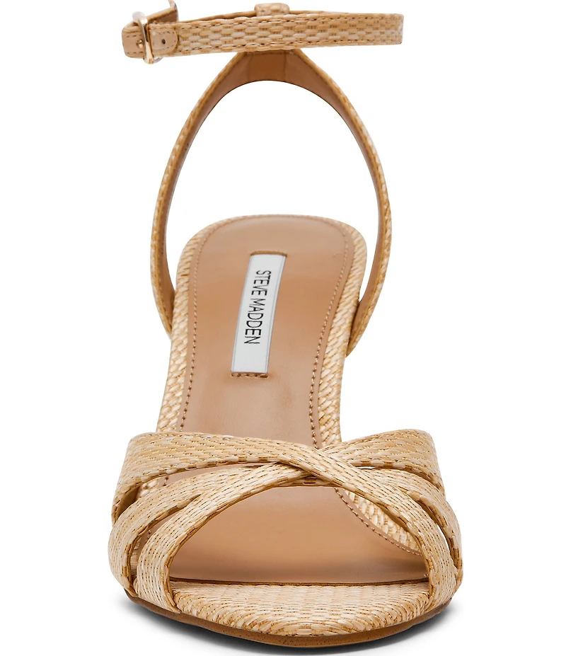 Steve Madden Harbor Raffia Wedge Sandals