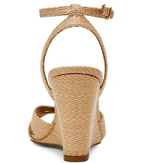 Steve Madden Harbor Raffia Wedge Sandals
