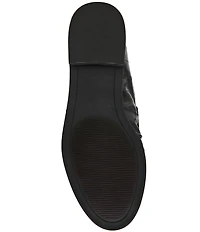 Steve Madden Hartly Crinkle Leather Penny Loafers