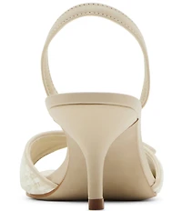 Steve Madden Henrietta-P Pearl Buckle Hardware Dress Sandals