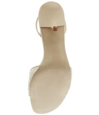 Steve Madden Henrietta-P Pearl Buckle Hardware Dress Sandals