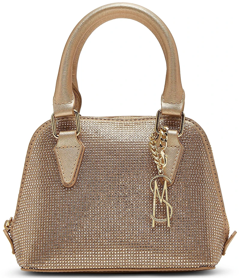 Steve Madden Hobe Crystal Rhinestone Mini Satchel Bag