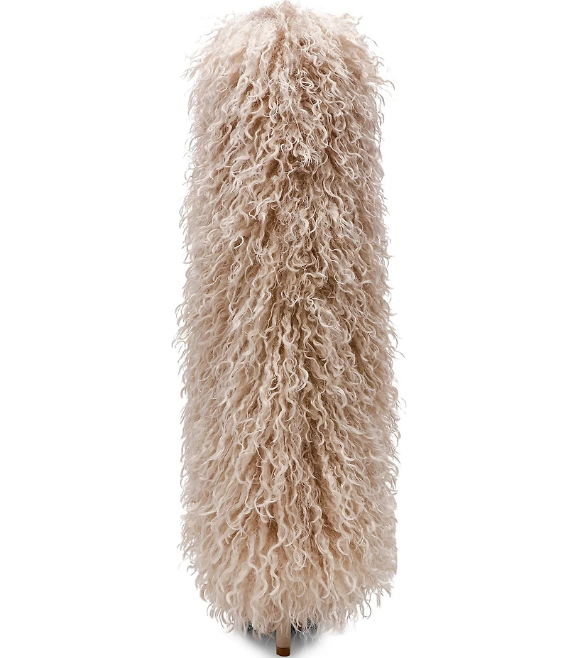 Steve Madden Icon Faux Fur Fold Over Knee High Boots