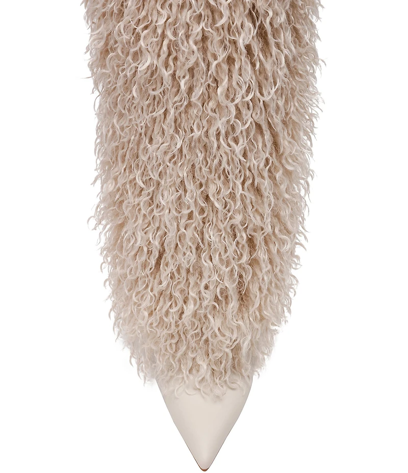 Steve Madden Icon Faux Fur Fold Over Knee High Boots