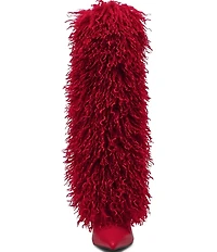 Steve Madden Icon Faux Fur Fold Over Knee High Boots