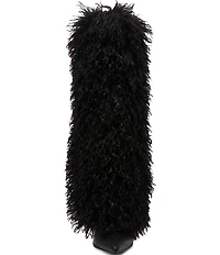 Steve Madden Icon Faux Fur Fold Over Knee High Boots