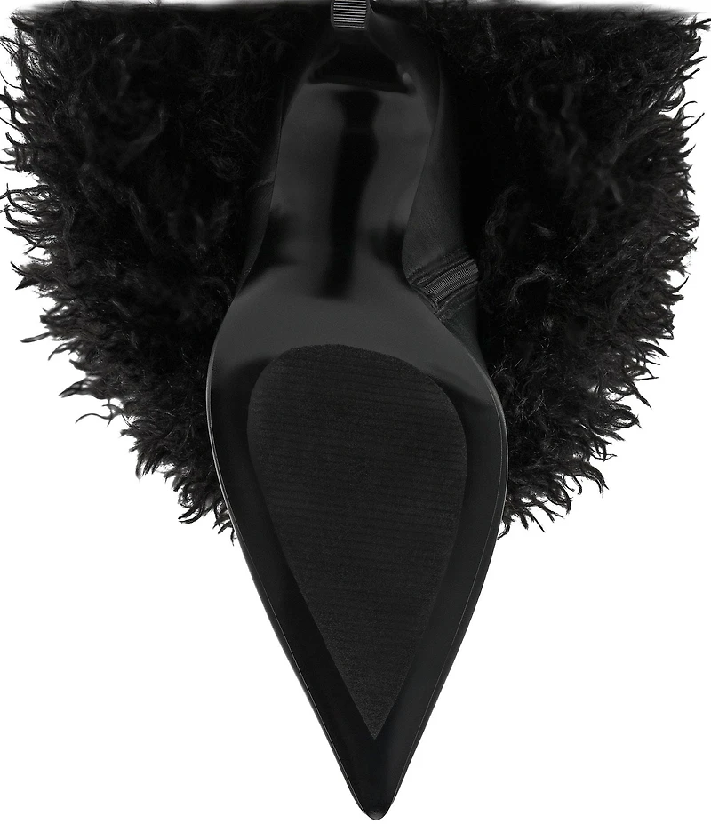 Steve Madden Icon Faux Fur Fold Over Knee High Boots